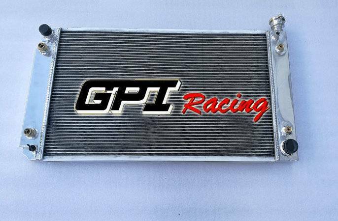 GPI ALUMINUM RADIATOR FOR Chevrolet C/K Pick-up 1988-1995 1988 1989 1990 1991 1992 1993 1994 1995 L8 5.7L -cc fit GMC C/K Series