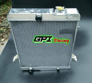 GPI 56mm Aluminum radiator FOR TRIUMPH TR4A Manual 1965 1966 1967