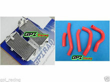 Load image into Gallery viewer, GPI Aluminum alloy radiator&amp;Silicone hose FOR Honda CRF250R/CRF 250 R 2014 2015 2016
