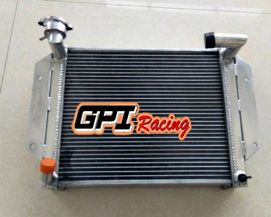 GPI 3 Row crossflow Aluminum Radiator For MG MGB BASE 1.8L 1962-1967 Manual  1963 1964 1965 1966