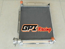 Load image into Gallery viewer, GPI 62MM ALUMINUM  RADIATOR CUSTOM FOR MG MGA 1500,1600, 1622, DE LUXE MT 1955-1962 1955 1956 1957 1958 1959 1960 1961 1962
