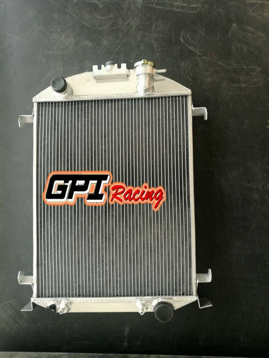 GPI 56MM Aluminum Radiator FOR 1930-1931 Ford Model A Chevy 350 V8 swa ...