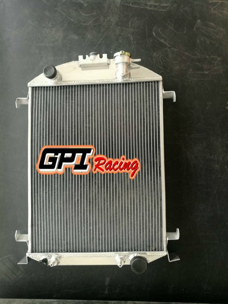 GPI 56MM Aluminum Radiator FOR 1930-1931 Ford Model A Chevy 350 V8 swap hot rod  AT 1930 1931