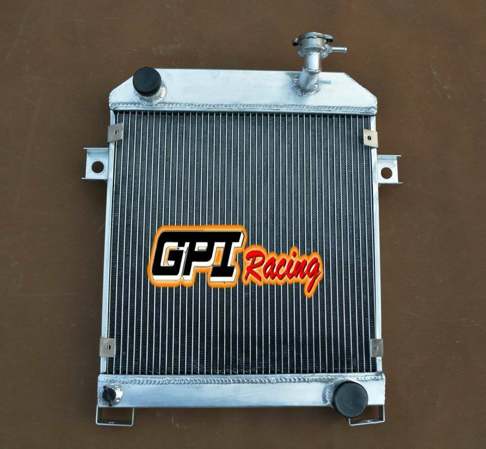 GPI Aluminum Radiator FOR JAGUAR MARK 2 MK2 MK II DAIMLER 2.5 V8; V8-250 1962-1967 1962 1963 1964 1965 1966 1967 MT