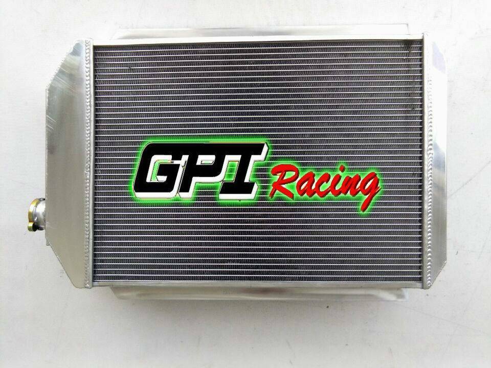 4ROW Aluminum Radiator Fit Chevy HOT/STREET ROD 1937 6 CYL L6 Manual ...