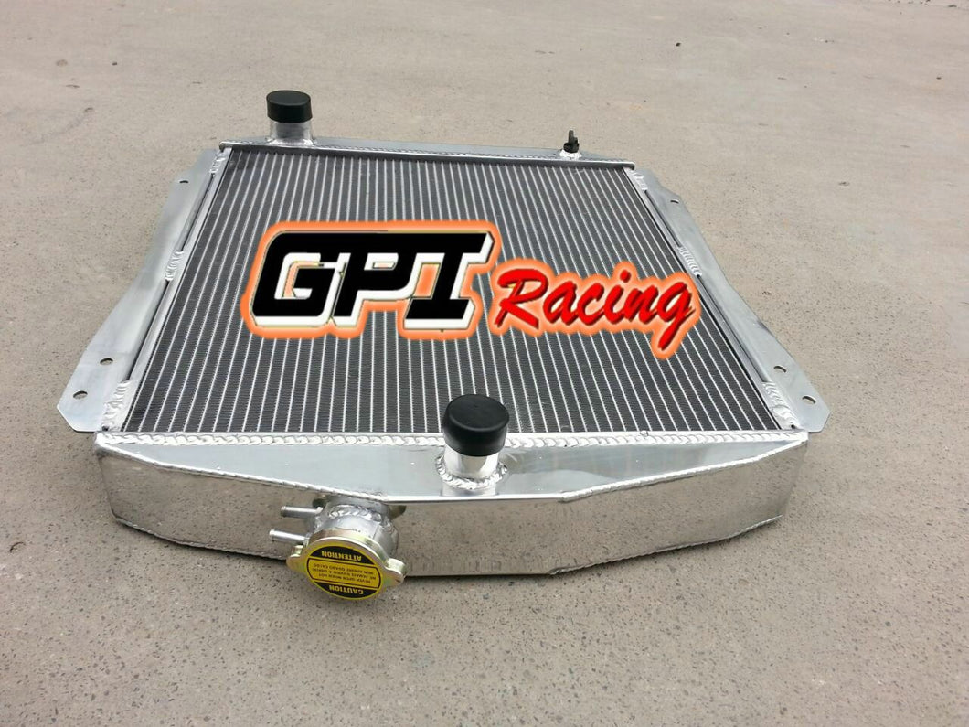 62MM CORE aluminum radiator for Chevy Street Rod 6 cyl 1946 1947 1948 manual