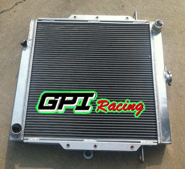 Aluminum Radiator FOR 1990-2001 TOYOTA LandCruiser Land Cruiser 75 Ser ...