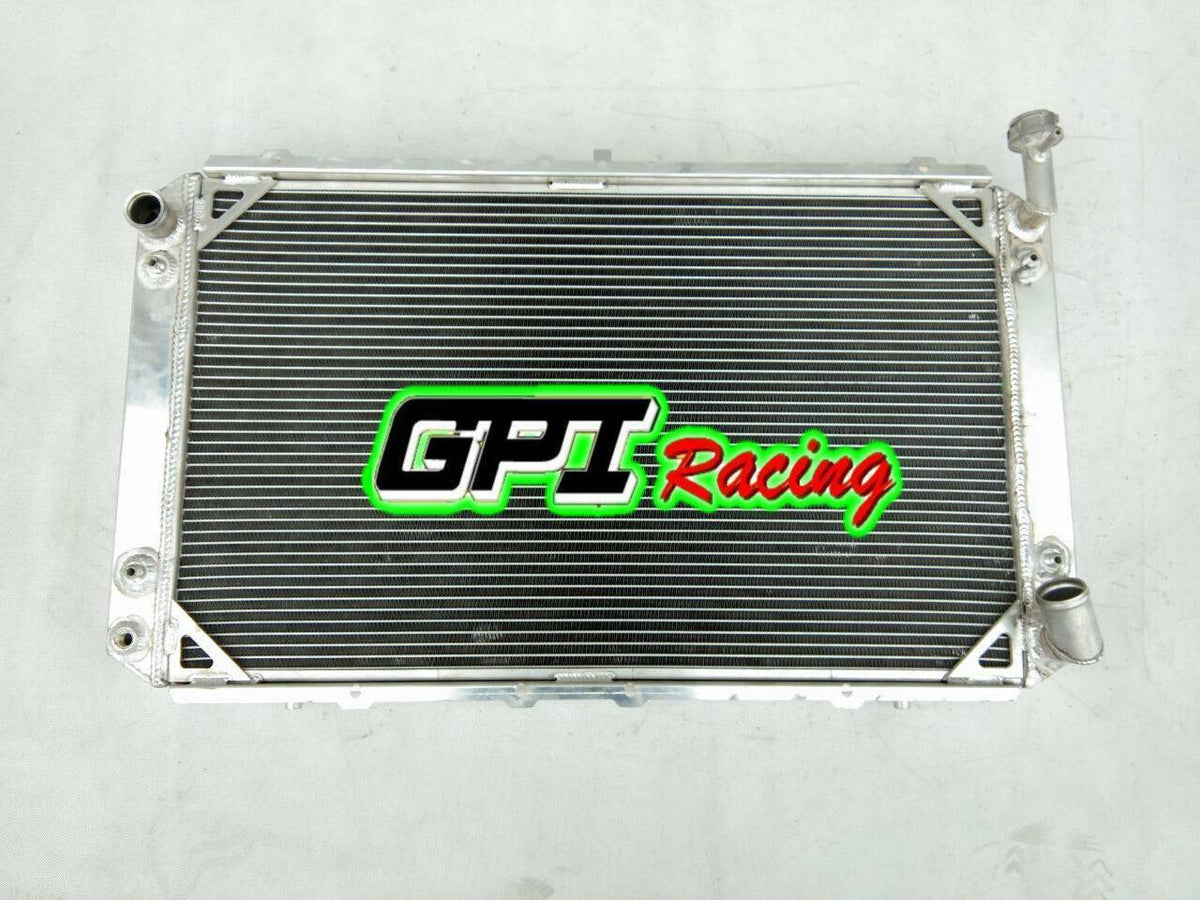 GPI aluminum radiator For 1987-1997 Nissan GQ Patrol Y60 4.2L Petrol T ...