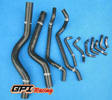 Load image into Gallery viewer, GPI Black Silicone Radiator Hose For 1990-1994 Mitsubishi Eclipse DSM 4G63T 1G 2.0L 1990 1991 1992 1993 1994
