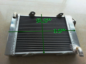 GPI 45mm aluminum  radiator FOR Go Kart go-kart karting 15" x 9.5" x 1.8"