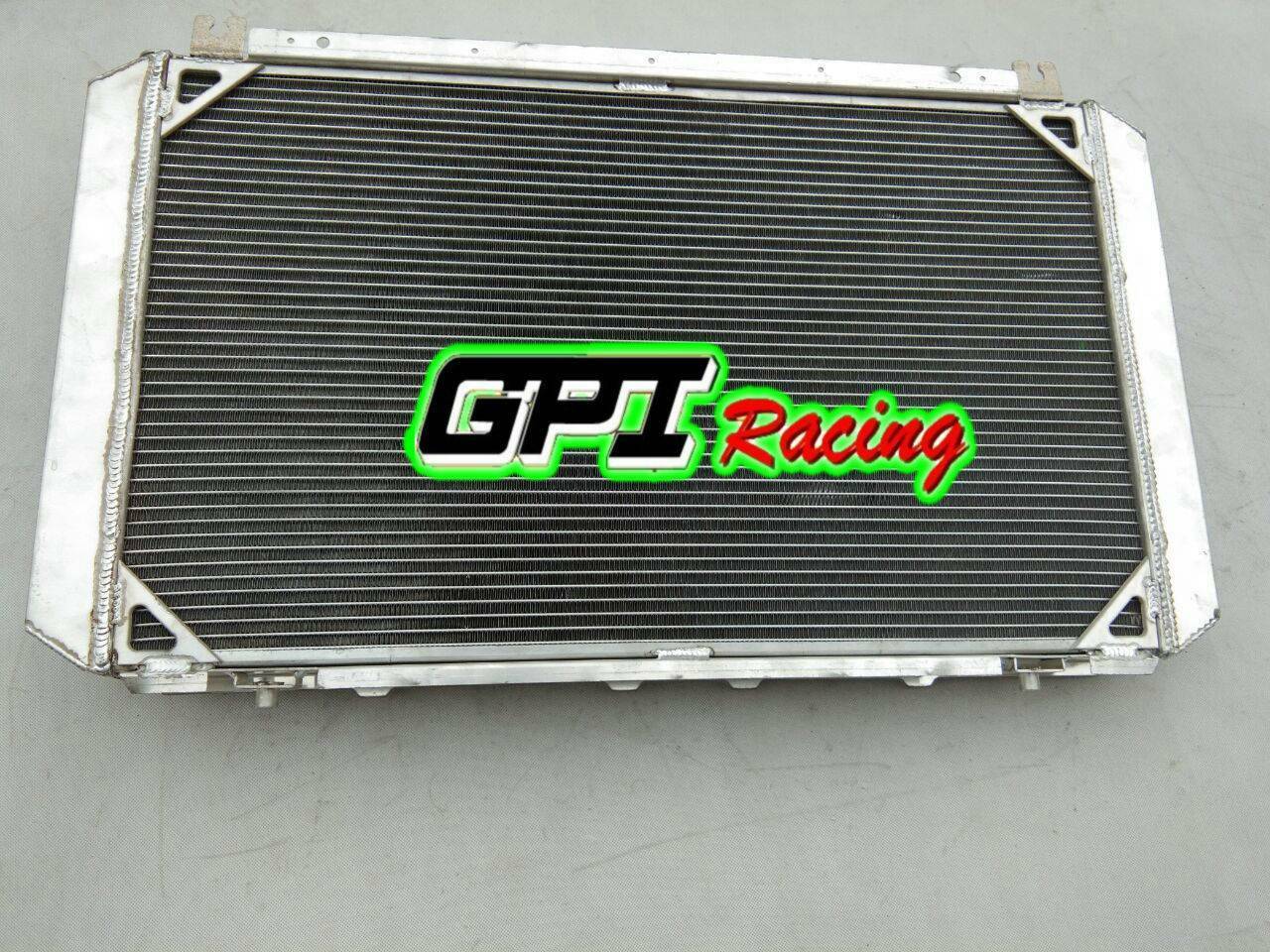 GPI aluminum radiator For 1987-1997 Nissan GQ Patrol Y60 4.2L Petrol T ...