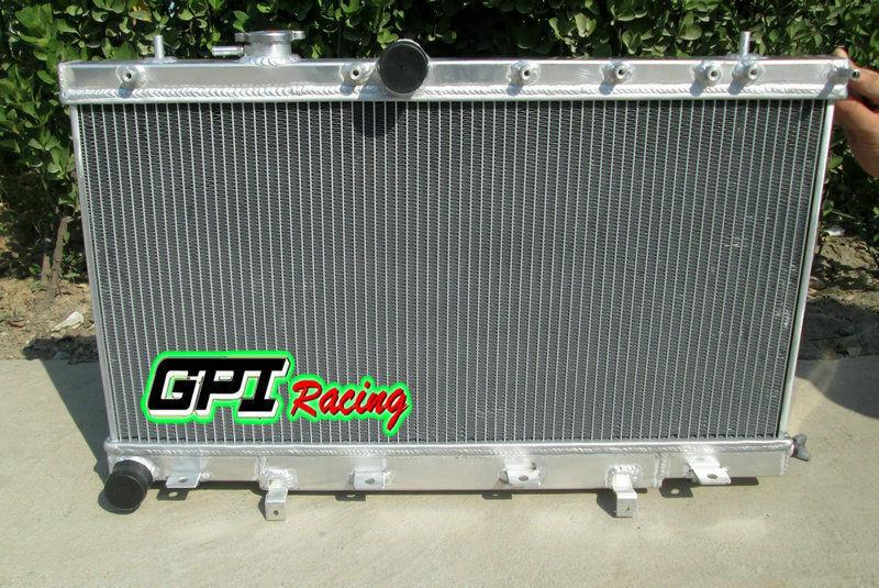 GPI 50mm aluminum radiator for 2002-2007 Subaru Impreza WRX GDA/GGA;STI GDB/GGB EJ20 2002 2003 2004 2005 2006 2007