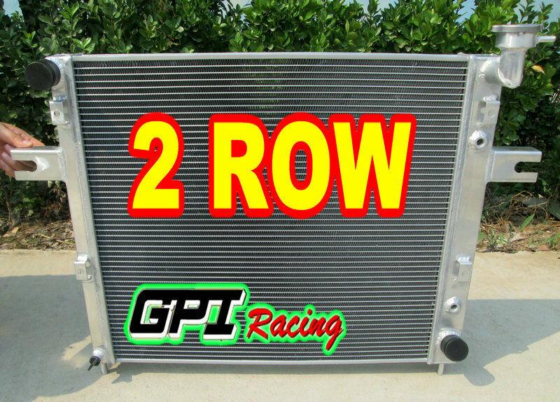 Aluminum radiator for JEEP GRAND CHEROKEE WJ/WG 4.7L V8 1999-2005 1999 2000  2001 2002 2003 2004 2005 – GPI Racing