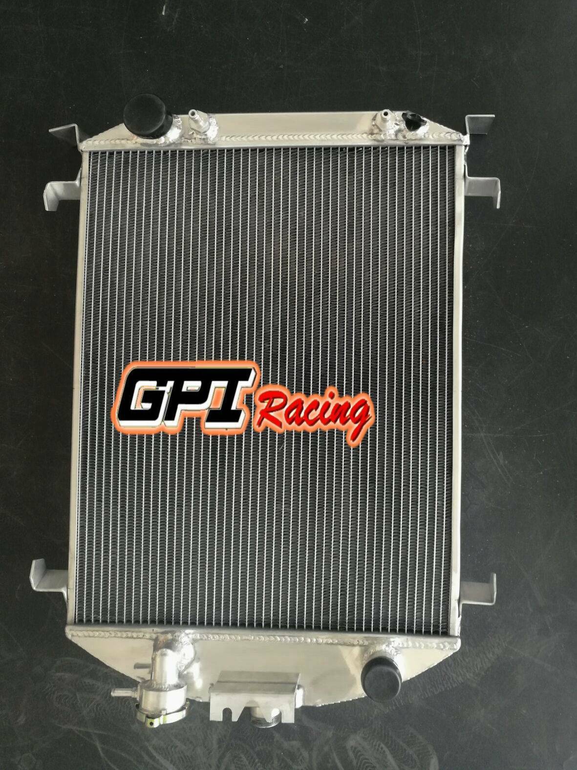 1931 Chevy Radiator GPI 56MM Aluminum Radiator FOR 1930-1931 Ford Model A Chevy 350 V8 swa ...