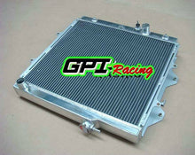 Load image into Gallery viewer, GPI 3 Core 52mm Aluminum Radiator &amp; fan For  1997-2005 TOYOTA Hilux RZN149 - RZN174 2.7L Petrol 1997 1998 1999 2000 2001 2002 2003 2004 2005
