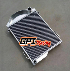 GPI 62MM CORE aluminum radiator & fan for AUSTIN HEALEY 3000 1959-1967 manual MT 1959 1960 1961 1962 1963 1964 1965 1966 1967