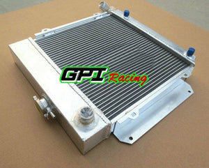 GPI 2 Row Aluminum Radiator for  1969-1975 BMW 02 E10 2002/1802/1602/1600/1502 TII/TURBO AT/MT 1970 1971 1972 1973 1974