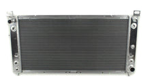 Load image into Gallery viewer, GPI 2 Row 34&quot; Aluminum Radiator &amp; fans for Chevy Silverado 1500 2500 Suburban Tahoe 4.8 5.3 6.0L V8 1999 2000 2001 2002 2003 2004 2005 2006 2007 2008 2009 2010 2011 2012 2013
