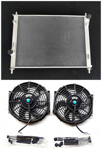 Aluminum Radiator & Fans For 2015-2021 Ford Mustang GT Shelby GT350 S550 5.0L V8 Coyote 2015 2016 2017 2018 2019 2019 2020 2021