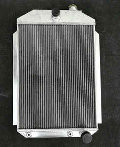 Aluminum Radiator For 1937 Chevy Hot Street Rod 350 V8 W/Tranny ENGINE AT