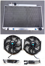 Load image into Gallery viewer, 52mm Aluminum Radiator &amp; fans For 1989-1993 Toyota Cressida MX83  AT/MT 1989 1990 1991 1992
