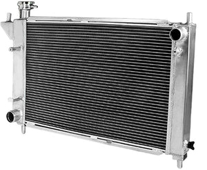 GPI 3row  Aluminum Radiator & Shroud fans FOR 1994-1996  Ford Mustang GT/GTS/SVT 3.8L 5.0L MT 1994 1995 1996