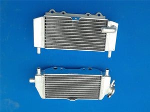 GPI Aluminum radiator & HOSE For 2003-2008 Kawasaki KX125 2005 2006 2007 / 2003-2004 KX250