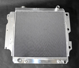 GPI 3 ROW  Aluminum Racing Radiator & Shroud fan  for 1987-2006 Jeep Wrangler YJ/TJ 2.4L-4.2L 1987 1988 1989 1990 1991 1992 1993 1994 1995 1996 1997 1998 1999 2000 2001 2002 2003 2004 2005 2006