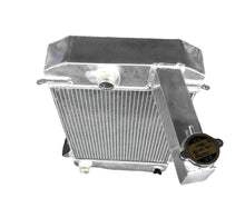 Load image into Gallery viewer, GPI 3 Row Aluminum Radiator &amp; fans For 1955-1962 Triumph TR2 TR3 TR3A TR3B MT 1955 1956 1957 1958 1959 1960 1961 1962  1953 1954
