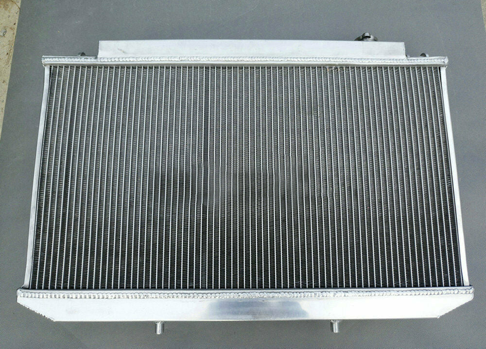 52mm Aluminum Radiator & fans For 1989-1993 Toyota Cressida MX83 AT/MT ...