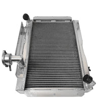 Load image into Gallery viewer, GPI 2 Row Aluminum Radiator&amp; fans For 1955-1962 MG MGA 1500 1600 1622 DE LUXE 1.5L 1.6L 1955 1956 1957 1958 1959 1960 1961 1962
