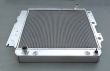 Load image into Gallery viewer, GPI 3 ROW  Aluminum Racing Radiator  for 1987-2006 Jeep Wrangler YJ/TJ 2.4L-4.2L 1987 1988 1989 1990 1991 1992 1993 1994 1995 1996 1997 1998 1999 2000 2001 2002 2003 2004 2005 2006
