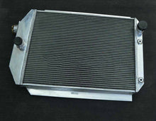 Load image into Gallery viewer, Aluminum Radiator &amp; fan For 1937 Chevy Hot Street Rod 350 V8 W/Tranny ENGINE AT
