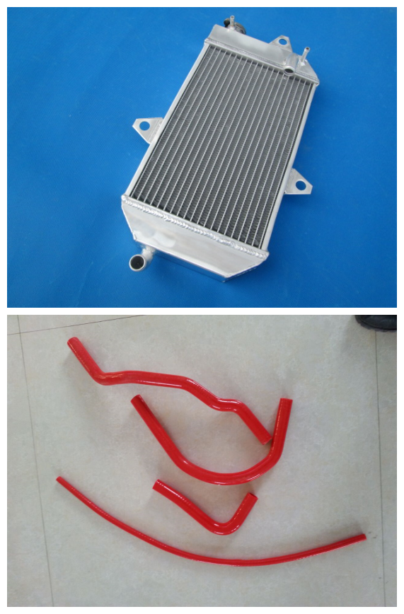 GPI Aluminum radiator and hose FOR 1987-2006 Yamaha Banshee 350 YFZ350 ...