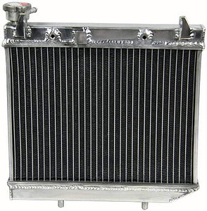 GPI Aluminum Radiator & fan For 2004-2009 Honda TRX450R TRX 450 R / 2006-2014 TRX450ER  TRX 450 ER 2004 2005 2006 2007 2008 2009 2010 2011 2012 2013