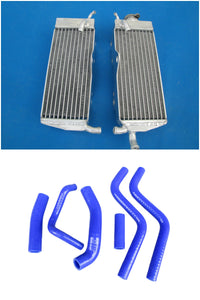 GPI Aluminum radiator + silicone hose FOR 1988-1989 Honda CR250R/CR 250 R 2-stroke 1988 1989