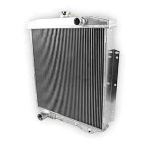 3 Row Aluminum Radiator& FANS For 1954 1955 1956 Ford Customline V8 Police Interceptor