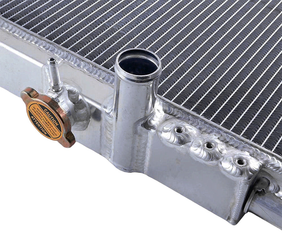 GPI Aluminum Radiator & FAN FOR 1986-1992 Toyota Supra 3.0L Turbo MA70 ...