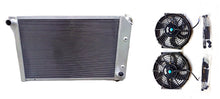 Load image into Gallery viewer, GPI 3 Row Aluminum Radiator  &amp; fan  For 1977-1982 Chevy Corvette C3 305/350 V8 5.0 5.7 AT/MT 1977 1978 1979 1980 1981 1982
