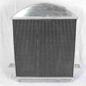 GPI 62mm 3 core Aluminum Radiator & FAN For 1917-1927 Ford Model T-Bucket Grill Shells AT  1917 1918 1919 1920 1921 1922 1923 1924 1925 1926 1927