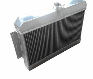 56MM Aluminum radiator FOR 1968-1975  MG MGB GT/ROADSTER TOP-FILL Manual 1968 1969 1970 1971 1972 1973 1974 1975
