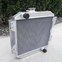 Load image into Gallery viewer, GPI Aluminum Radiator &amp; fan For 1962-1965 Ford Capri MK1 MK2 MK3 Kent 1.3L 1.6L 2.0 Essex/Escort 1.6 /1962 1963 1964 1965
