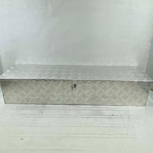 Load image into Gallery viewer, 49&quot;x13&quot;x10&quot; Aluminum Truck Underbody Tool Box Storage Underbed ATV RV Trailer Pickup Truck Tread Lock With Keys
