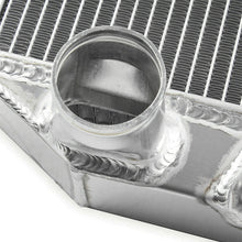 Load image into Gallery viewer, 3 Row Aluminum Radiator&amp; FANS For 1954 1955 1956 Ford Customline V8 Police Interceptor
