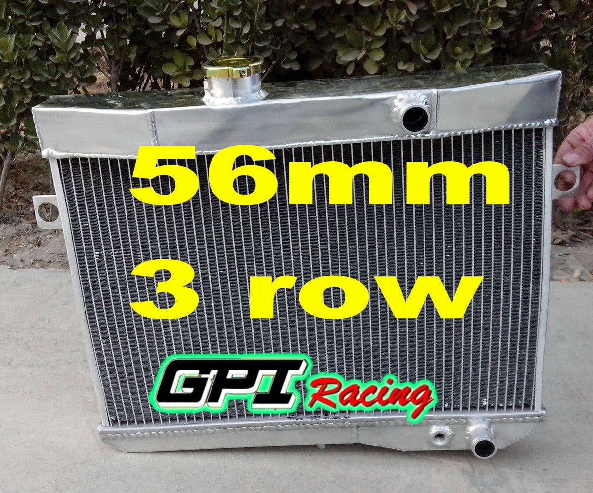 GPI 3 CORE Aluminum Radiator For 1959-1970 Volvo Amazon P1800 B18 B20 ...