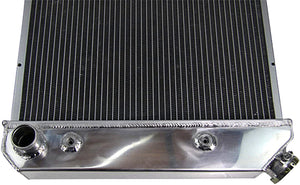 GPI 3 Row Aluminum Radiator + Fan For Chevy Nova PRO 1968-1974 1968 1969 1970 1971 1972 1973 1974/ SMALL BLOCK 1972-1979 1972 1973 1974 1975 1976 1977 1978 1979