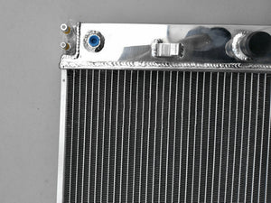 56mm 2 rows Aluminum Radiator & FANS For 1997-2004 CHEVY CORVETTE Z06 C5 350 5.7L V8 AT/MT 1997 1998 1999 2000 2001 2002 2003 2004