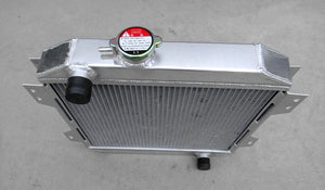 GPI Aluminum Radiator & fan For 1962-1965 Ford Capri MK1 MK2 MK3 Kent 1.3L 1.6L 2.0 Essex/Escort 1.6 /1962 1963 1964 1965