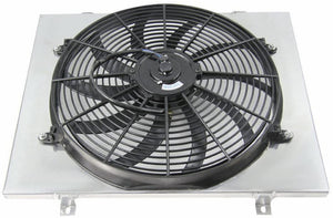 Aluminum radiator+ shroud+ fan for FOR 1968-1974 Chevy Nova PRO 1968 1969 1970 1971 1972 1973 1974