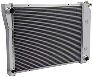 Aluminum radiator+ shroud+ fan for FOR 1968-1974 Chevy Nova PRO 1968 1969 1970 1971 1972 1973 1974